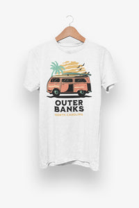Retro Bus Outer Banks T-Shirt