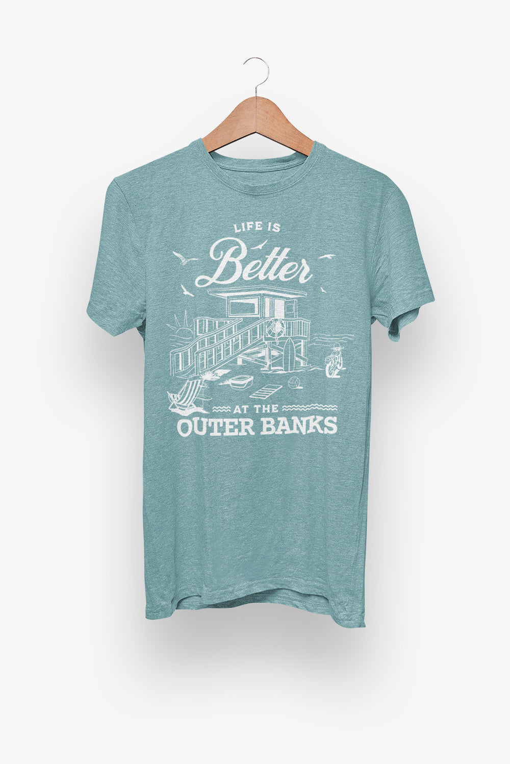 Life is Better at the Outer Banks T-Shirt