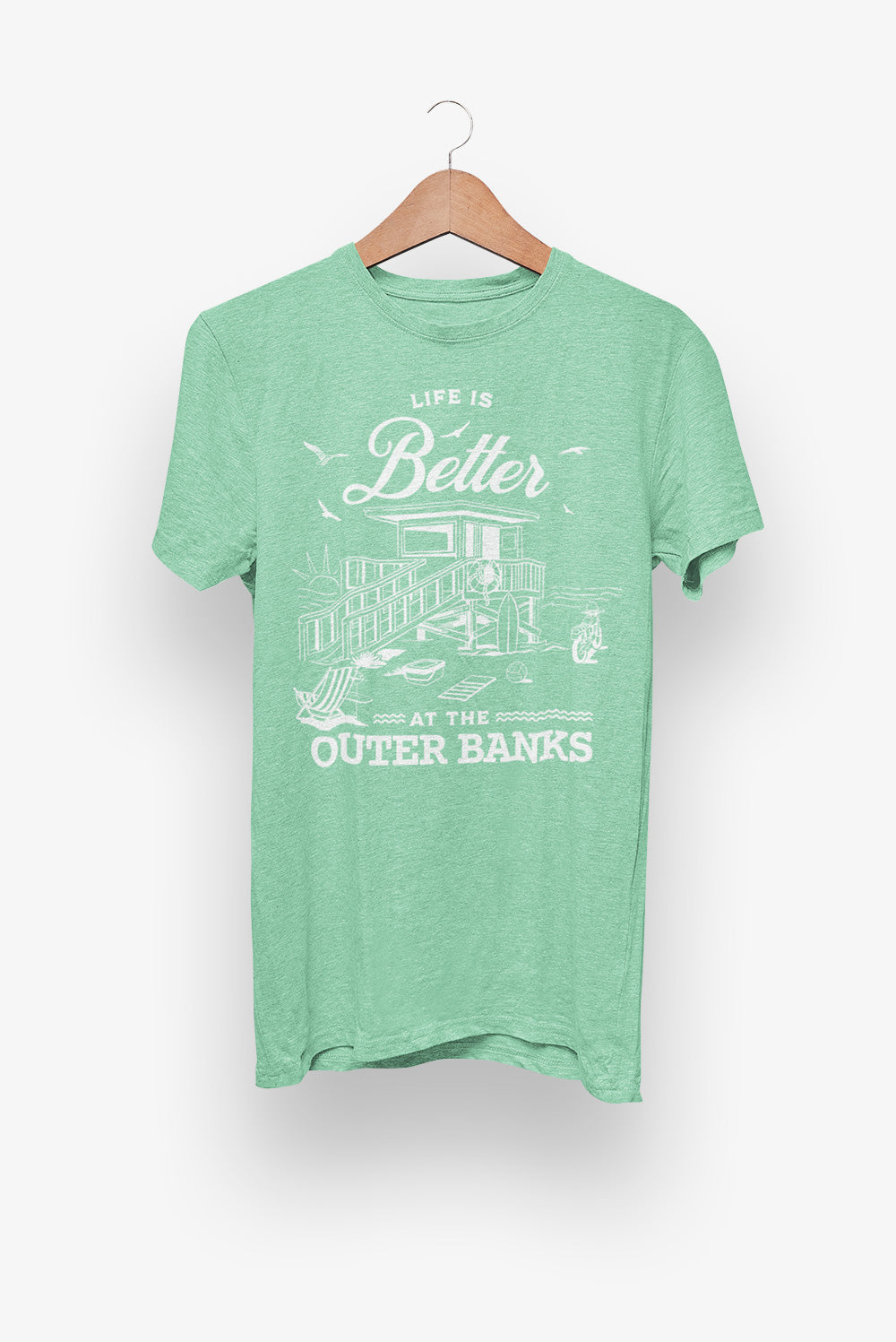 Life is Better at the Outer Banks T-Shirt