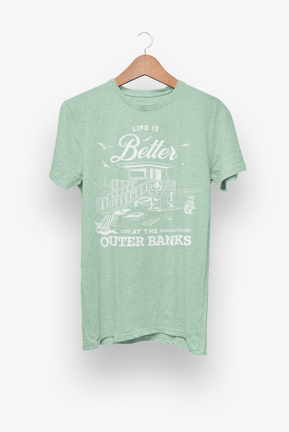 Life is Better at the Outer Banks T-Shirt