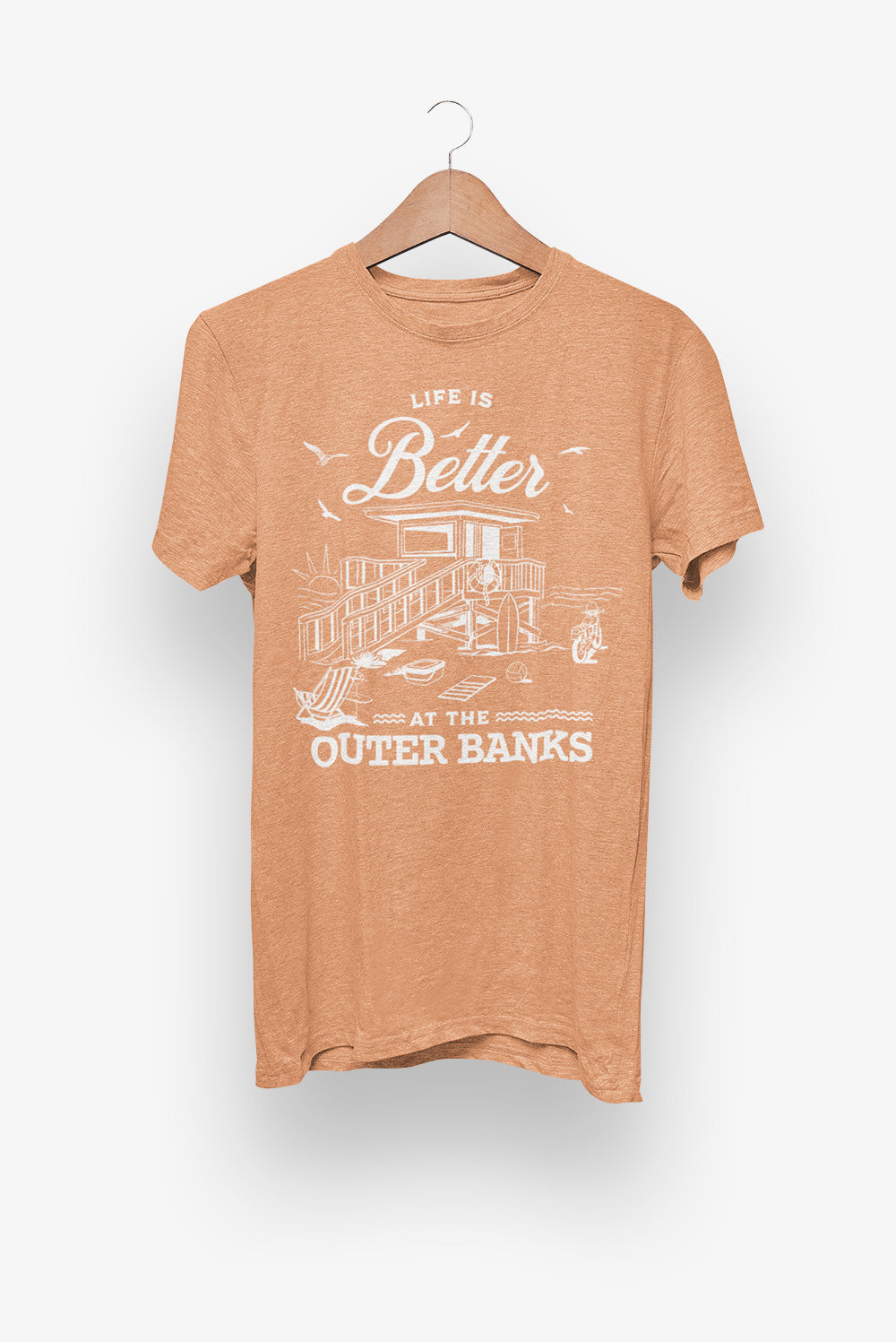 Life is Better at the Outer Banks T-Shirt
