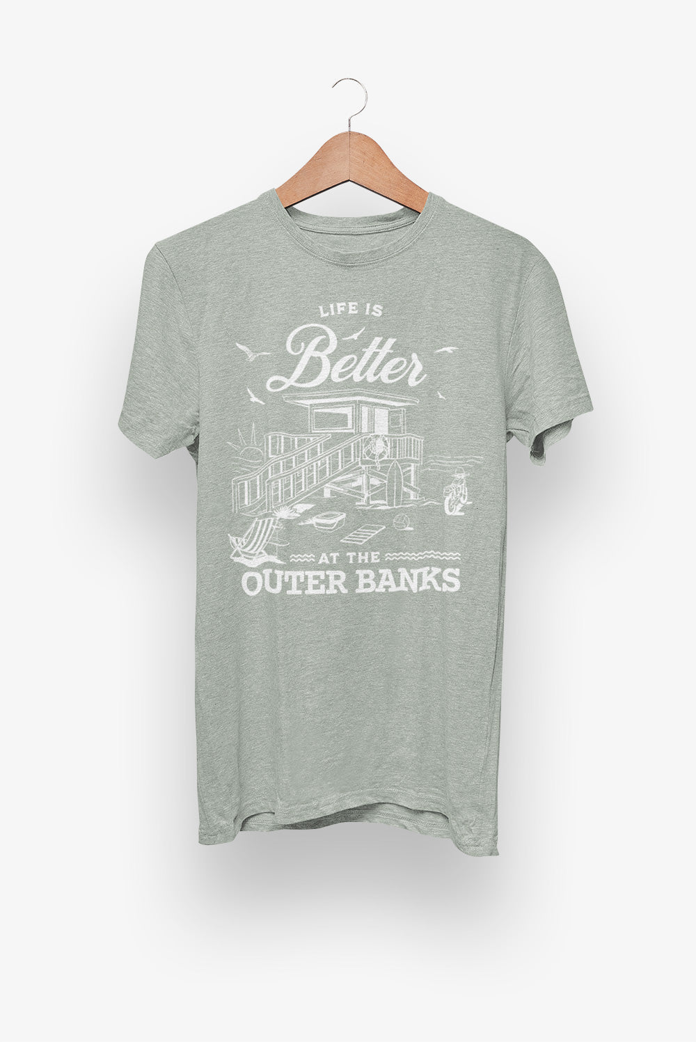 Life is Better at the Outer Banks T-Shirt