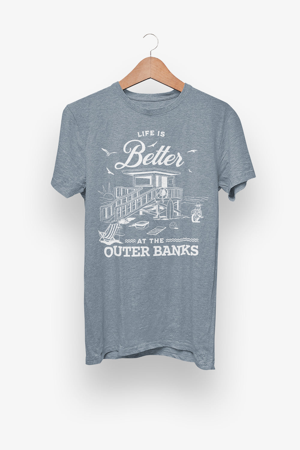 Life is Better at the Outer Banks T-Shirt